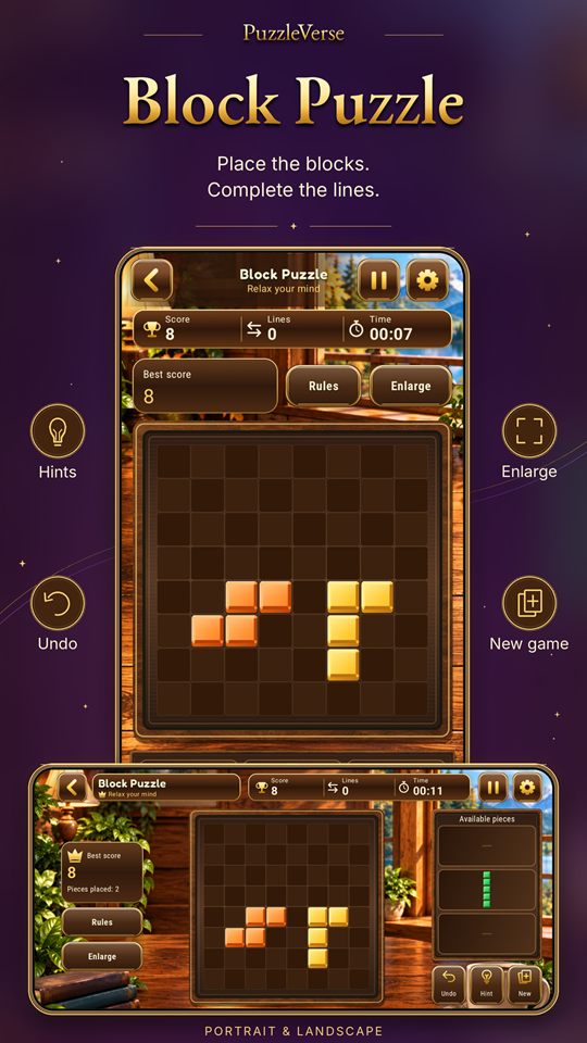 Block Puzzle — PuzzleVerse
