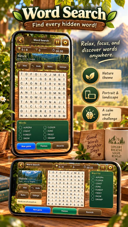 Word Search — PuzzleVerse